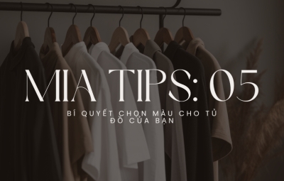 Bí quyết chọn màu cho tủ đồ của bạn