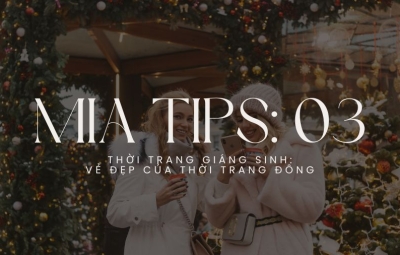 Thời trang giáng sinh: vẻ đẹp của thời trang đông