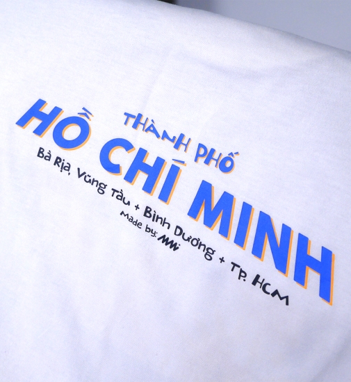Áo thun không cổ MiA Style - Kỷ niệm sáp nhập Hồ Chí Minh - Bình Dương - Vũng Tàu