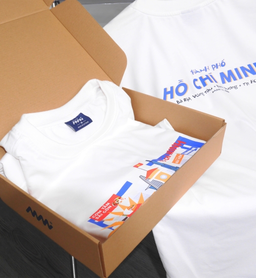 Áo thun không cổ MiA Style - Kỷ niệm sáp nhập Hồ Chí Minh - Bình Dương - Vũng Tàu