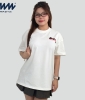 Áo Thun Unisex MIA Style Chính Hãng Màu Trắng, Vải Cotton 2 Chiều Dày Dặn Cao Cấp In 3D